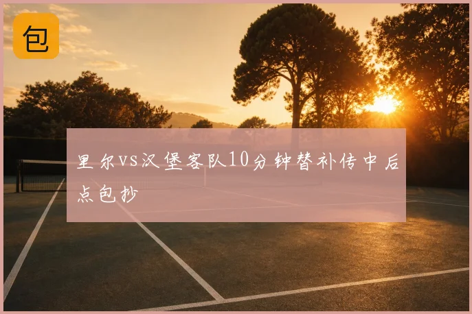 里尔vs汉堡客队10分钟替补传中后点包抄